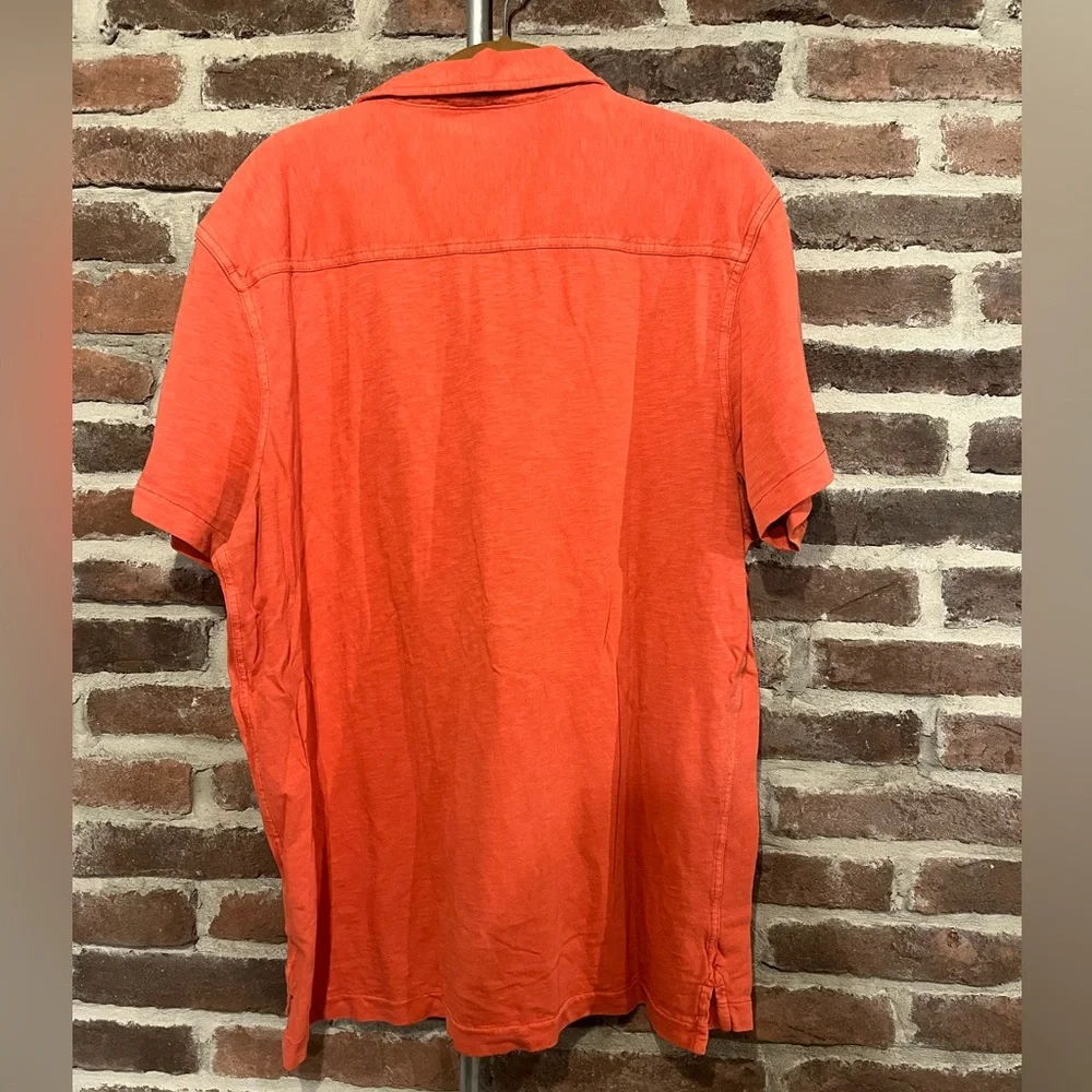 J. Crew Garment Dyed Button Up Pocket Shirt Size XL